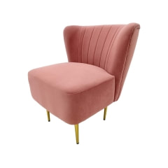 Ella Accent Chair - Blush Pink ​​F-AC103-BP