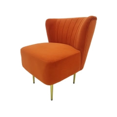 Ella Accent Chair - Orange ​​F-AC103-PO