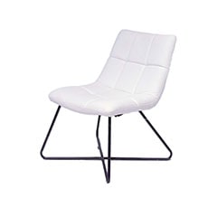 Therese Accent Chair - White ​​F-AC150-BW