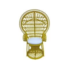 Peacock Chair - Yellow ​​ ​F-AC204-YL