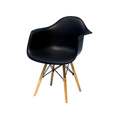 Eames Armchair - Black F-AR130-BL