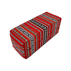 Arabic Seating - Type 1 - Armrest - Red​ ​F-AS321-RE