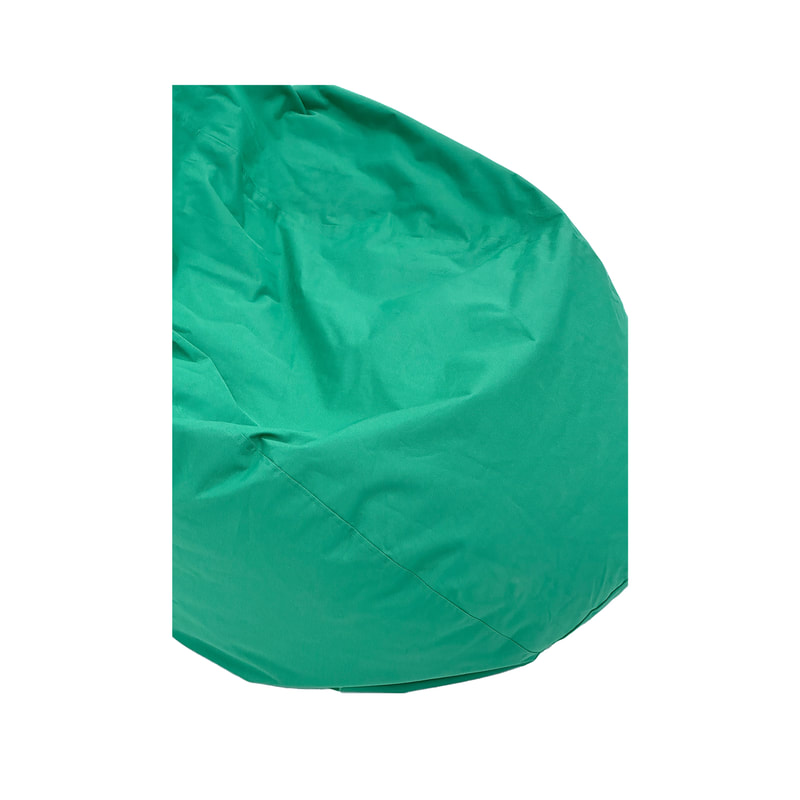 F-BB104-GR Texas bean bag in green fabric