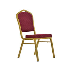 Banquet Chair - Type - Red + Gold  F-BC102-RG