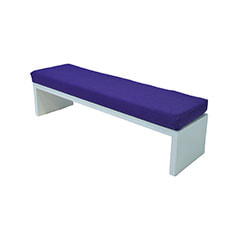 Evolution Furniture - Milan Bench - Purple F-BN101-PR