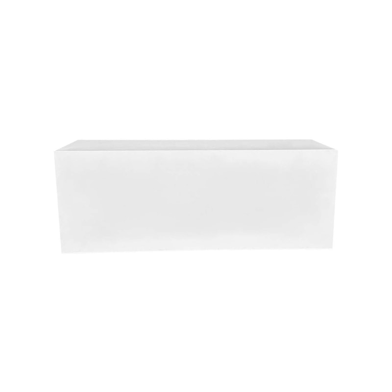 F-BQ104-WH Type 4 buffet counter in white