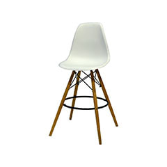 Eames Barstool - White ​F-BS130-WH