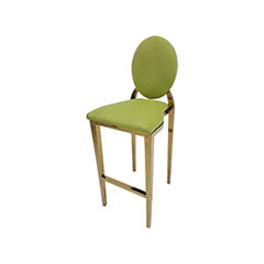 Gold Dior Barstool - Lime Green F-BS133-GL