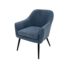 Harper Club Chair - Dark Grey  ​F-CC112-DG