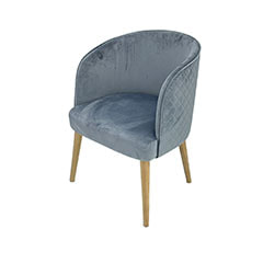 Caitlin Club Chair - Grey  F-CC126-GY