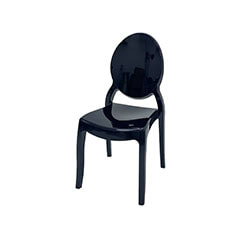 Ghost Chair - Black ​F-CH106-BL