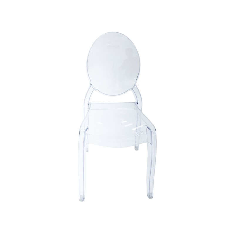 F-CH106-CL Ghost chair in clear acrylic