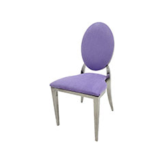 Silver Dior Chair - Lilac ​F-CH132-LL