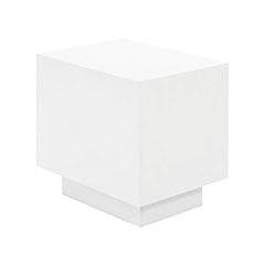 Monet Side Table - White  F-CS132-WH