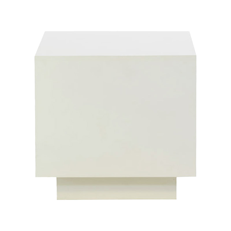 F-CS132-WH Monet square side table in white