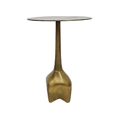 Lucci Side Table - Brass Type 1 F-CS179-BA