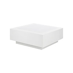 Barcelona Coffee Table - White  F-CT112-WH