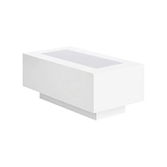 Barcelona Coffee Table - White  F-CT113-WH