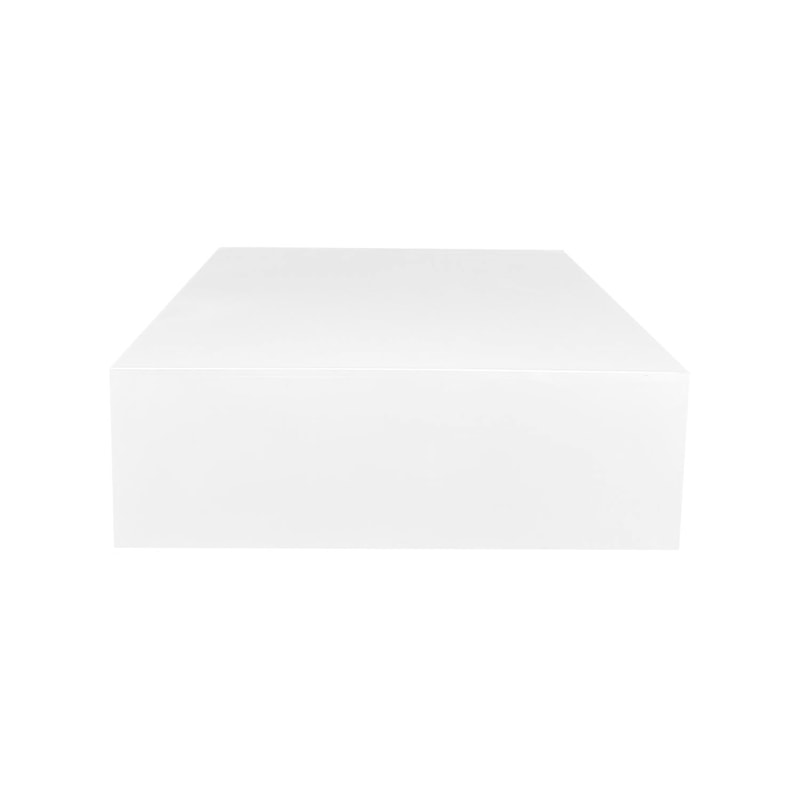 F-CT224-WH Daphne square coffee table in white