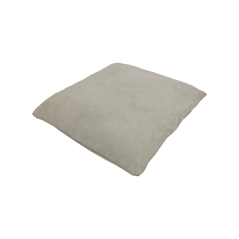 F-CW140-CR  for 40cm x 40cm Luca cushion - cream suede fabric