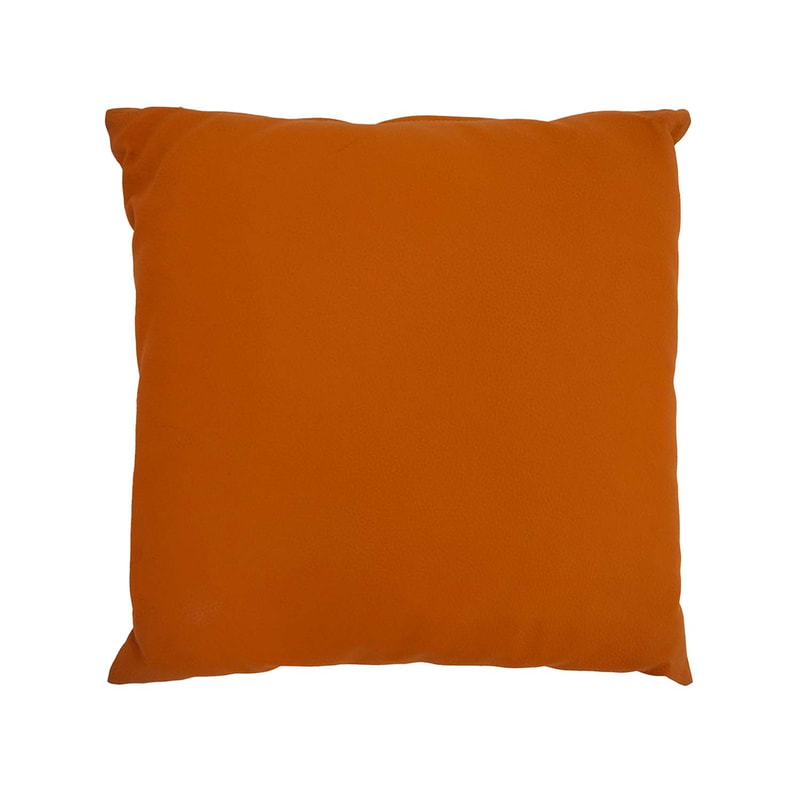 F-CW150-OR for 40cm x 40cm Owa cushion - orange leatherette fabric