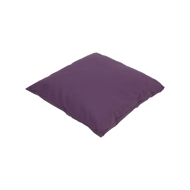 F-CW150-PR for 40cm x 40cm Owa cushion - purple leatherette fabric