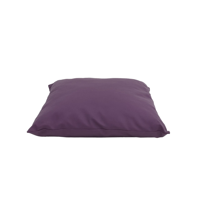 F-CW150-PR for 40cm x 40cm Owa cushion - purple leatherette fabric