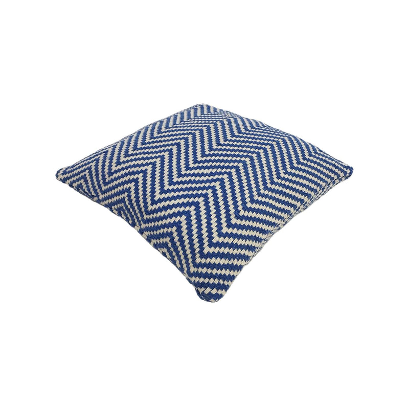 F-CW201-MB Stacey cushion in midnight blue pattern
