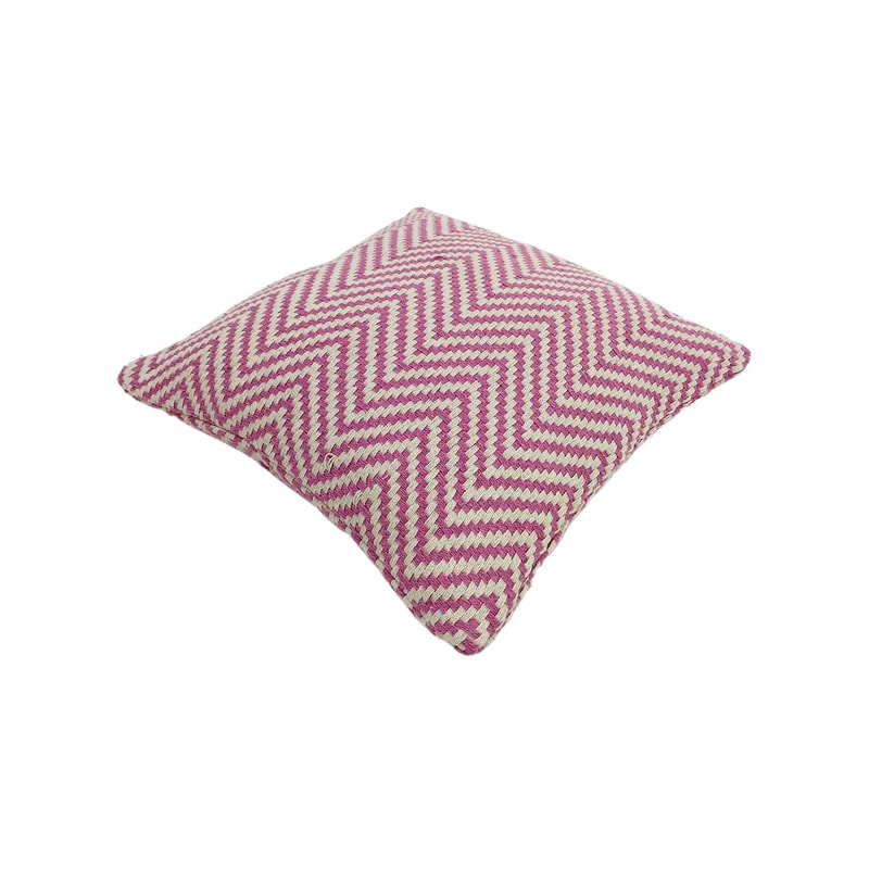 F-CW201-PI Stacey cushion in mid pink pattern