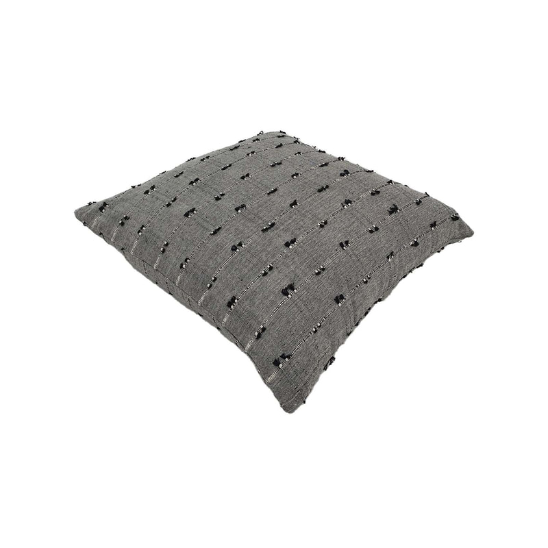 F-CZ202-GY Fennco cushion in mixed grey fabric