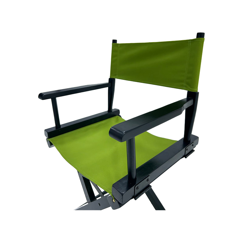 F-DR103-OG Kubrick director's chair in olive green fabric with black wooden frame 