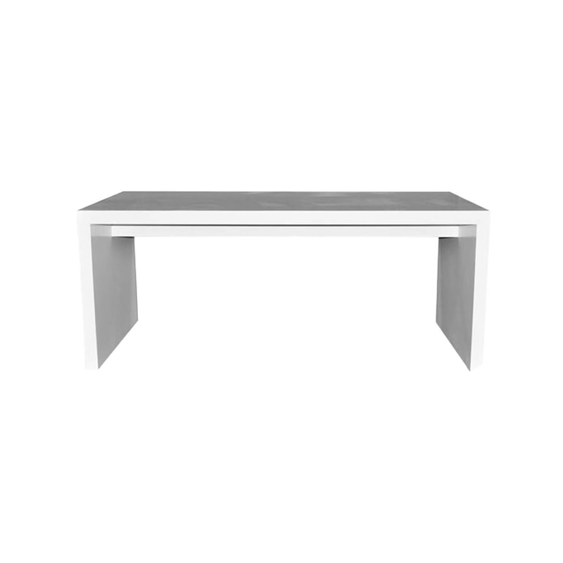 F-HT113-WH Baker high table in white