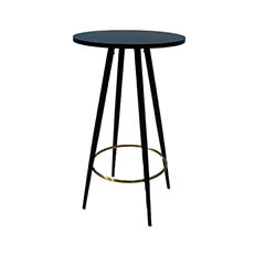 Marjan Cocktail Table - Black + Gold F-HT116-BG
