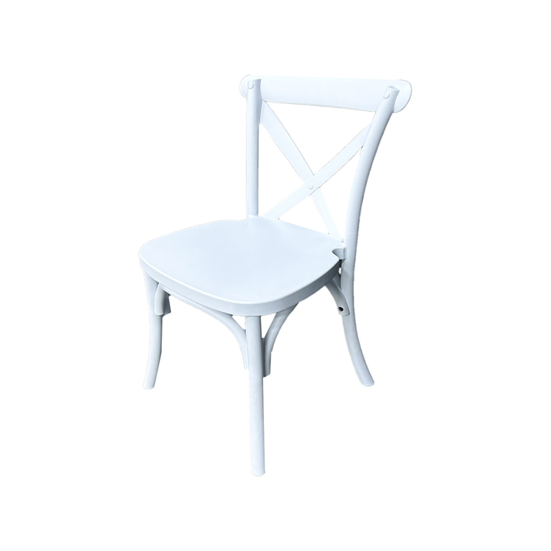 F-KC102-WH Carissa kids chair in white