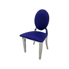 Kids Silver Dior Chair - Purple  F-KC132-PR