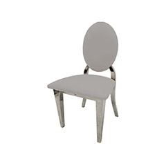 Kids Silver Dior Chair - Silver ​F-KC132-SI