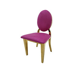 Kids Gold Dior Chair - Hot Pink ​F-KC133-HP