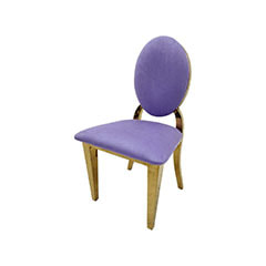 Kids Gold Dior Chair - Lilac ​F-KC133-LL