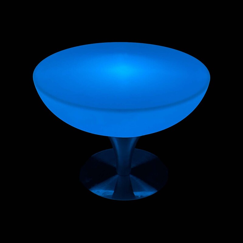 F-LD110-MC Luxe LED coffee table with remote control