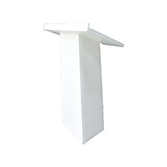 Lectern - Type 1 - White  F-LE101-WH