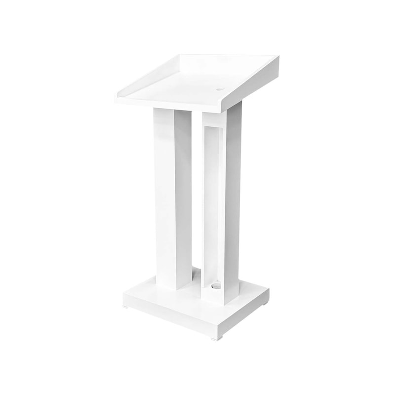 F-LE110-WH Type 10 lectern in white paint finish