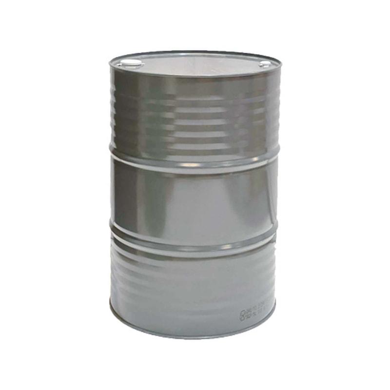F-OL101-LG Oil drum in light grey paint finish