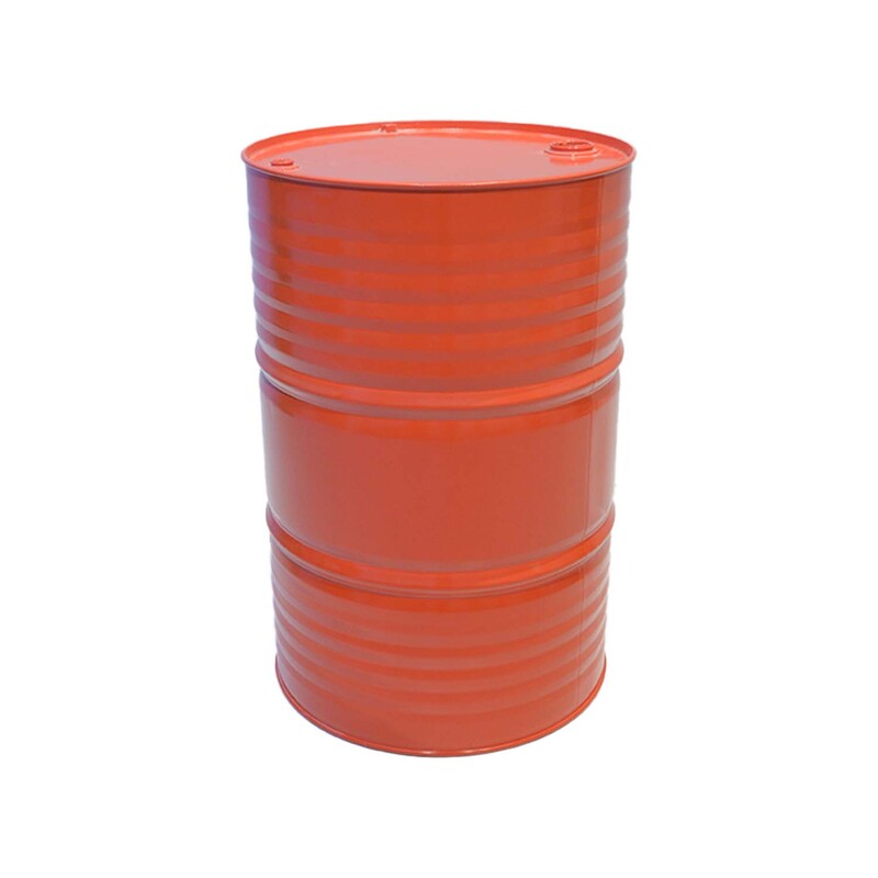 F-OL101-OR Oil drum in orange paint finish