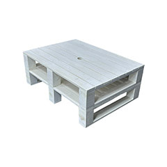 Pallet Table - Type 3 - White ​​F-PP103-WH