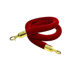 Velvet Rope - Red / Gold F-RP110-RE