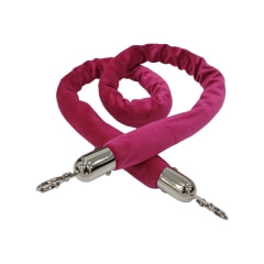 Velvet Rope - Hot Pink / Silver F-RP111-HP