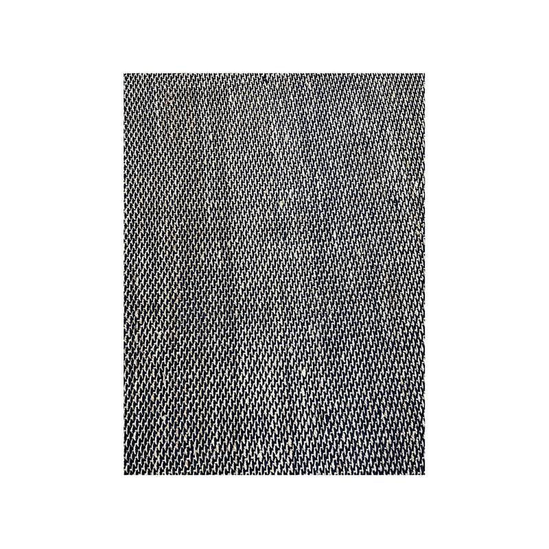 F-RU101-NB - Ailey rug in natural and black colour jute