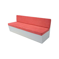 Hana Bench Sofa - Hot Pink F-SB105-HP