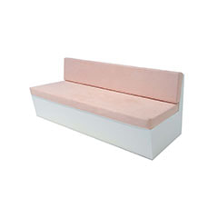 Hana Bench Sofa - Light Pink F-SB105-LP