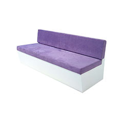 Hana Bench Sofa - Purple F-SB105-PR